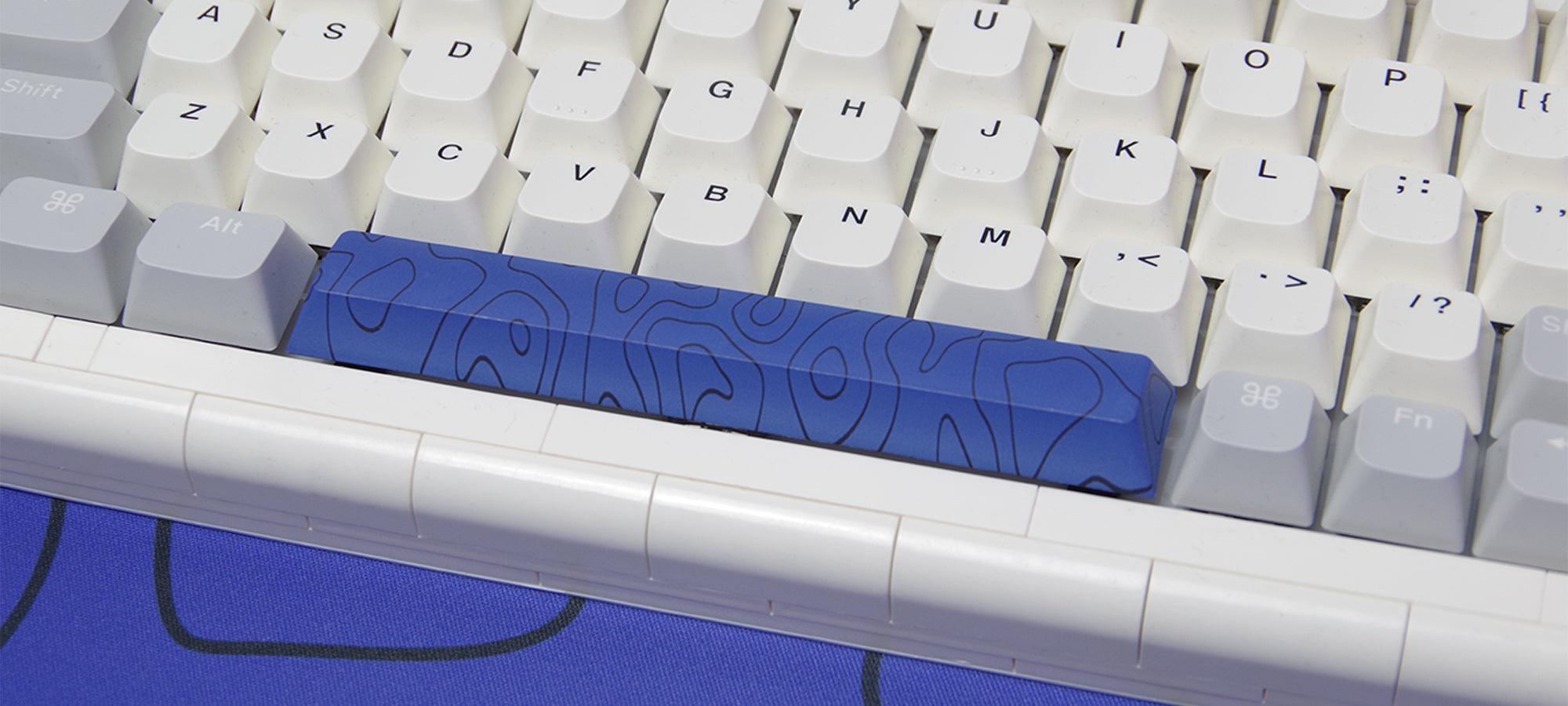 Blue Topo spacebar
